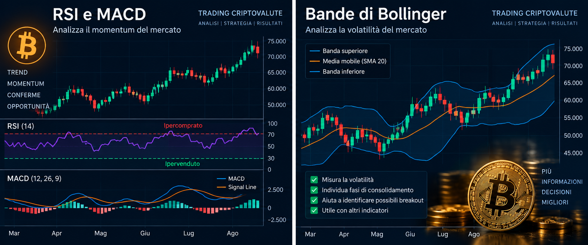 indicatori RSI - MACD